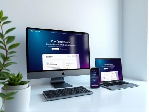 Website redesign project for a technology startup